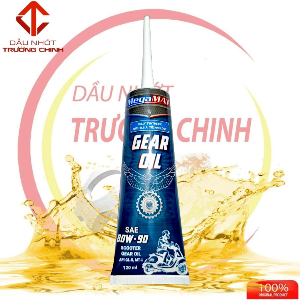 MegaMAX Max Gear Oil 80W90 120ML สําหรับสกู๊ตเตอร์