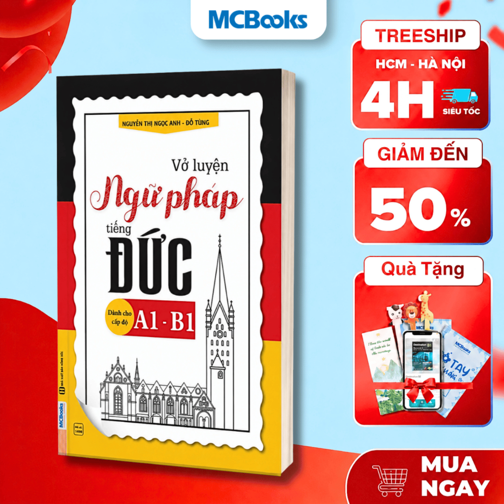 หนังสือ - สมุดฝึกไวยากรณ์เยอรมันสําหรับระดับ A1 - B1 - MCBooks Online