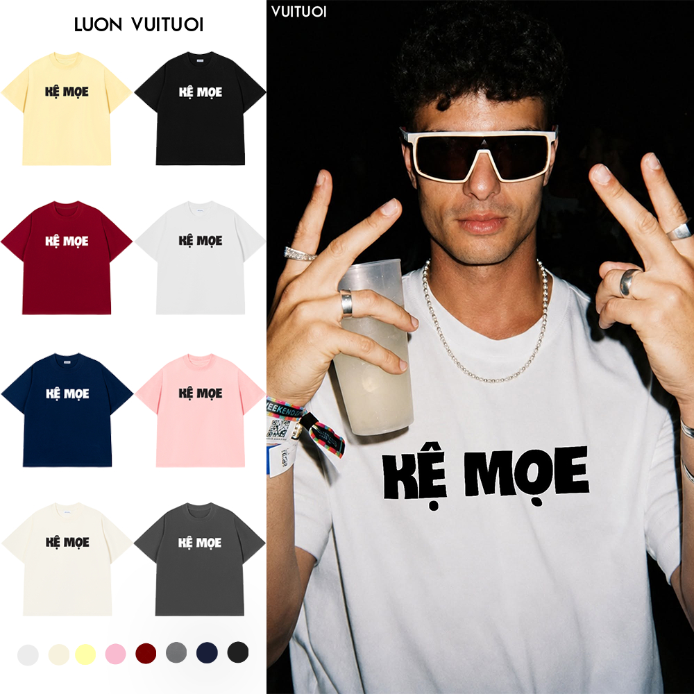 เสื้อยืด Relaxed Fit Luon Vutuoi "Shop" - Happy เสมอ TT0382TT