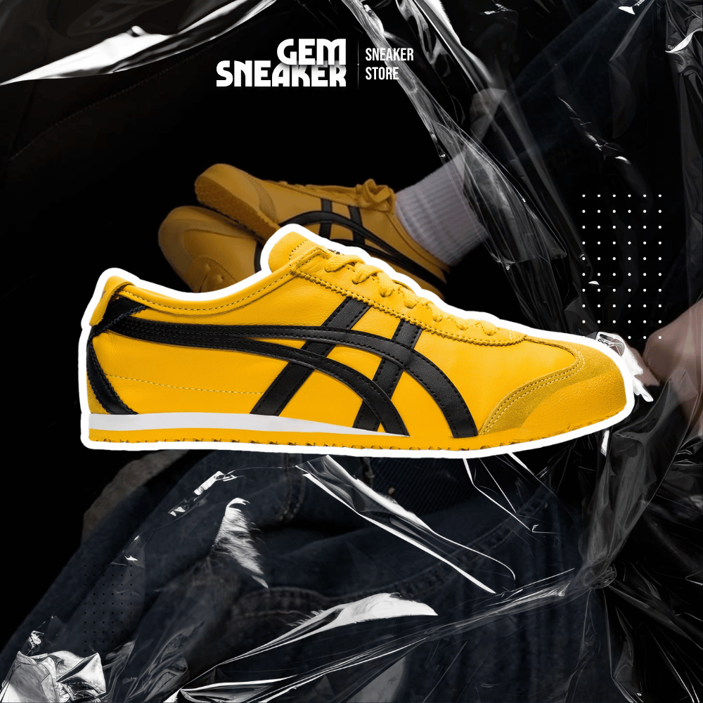 [GEMSNEKER] Onitsuka Tiger Mexico 66 Kill Bill Sneakers / Black Yellow