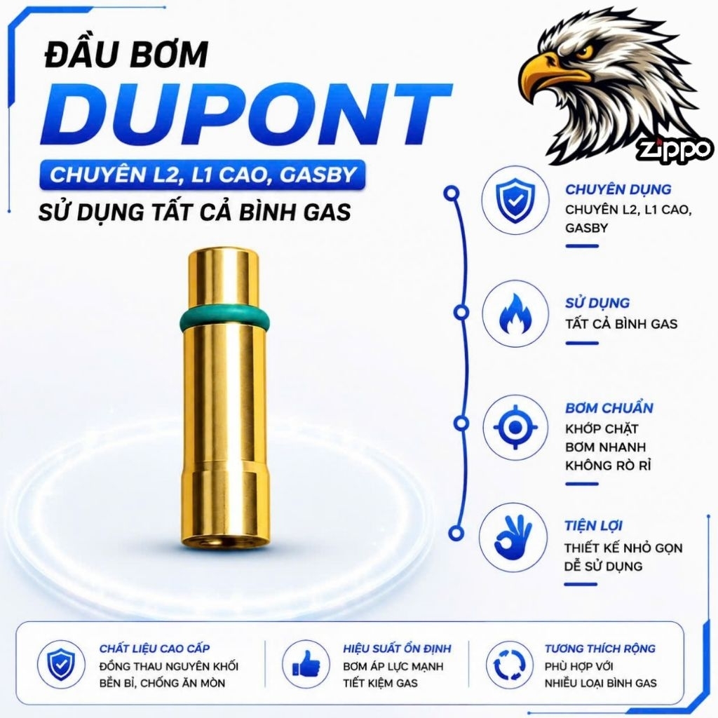 หัวปั๊มเฉพาะสําหรับ Dupont L2, Gasby, L1 สูง