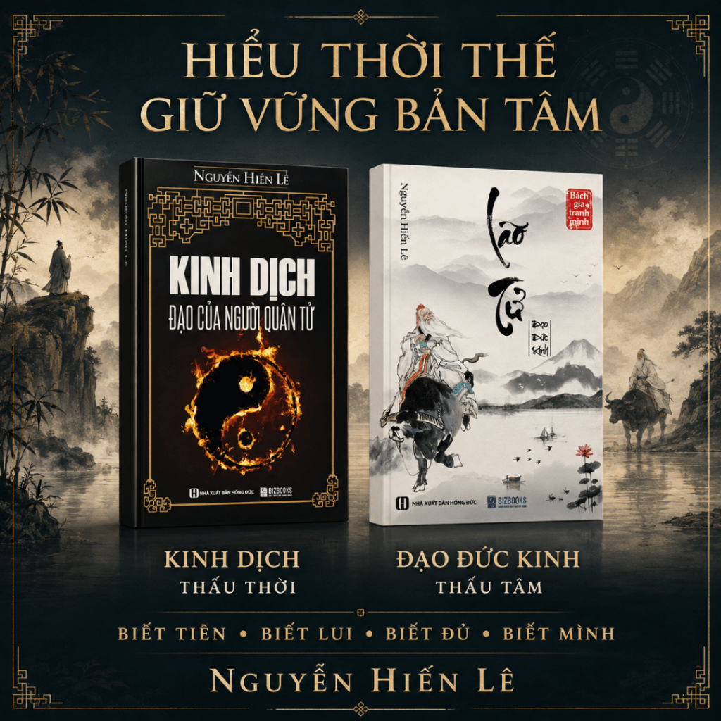 หนังสือ I Ching - วิถีแห่งสุภาพบุรุษและลาว Tzu Tao Te Ching - Bizbooks - Nguyeen Hien Le
