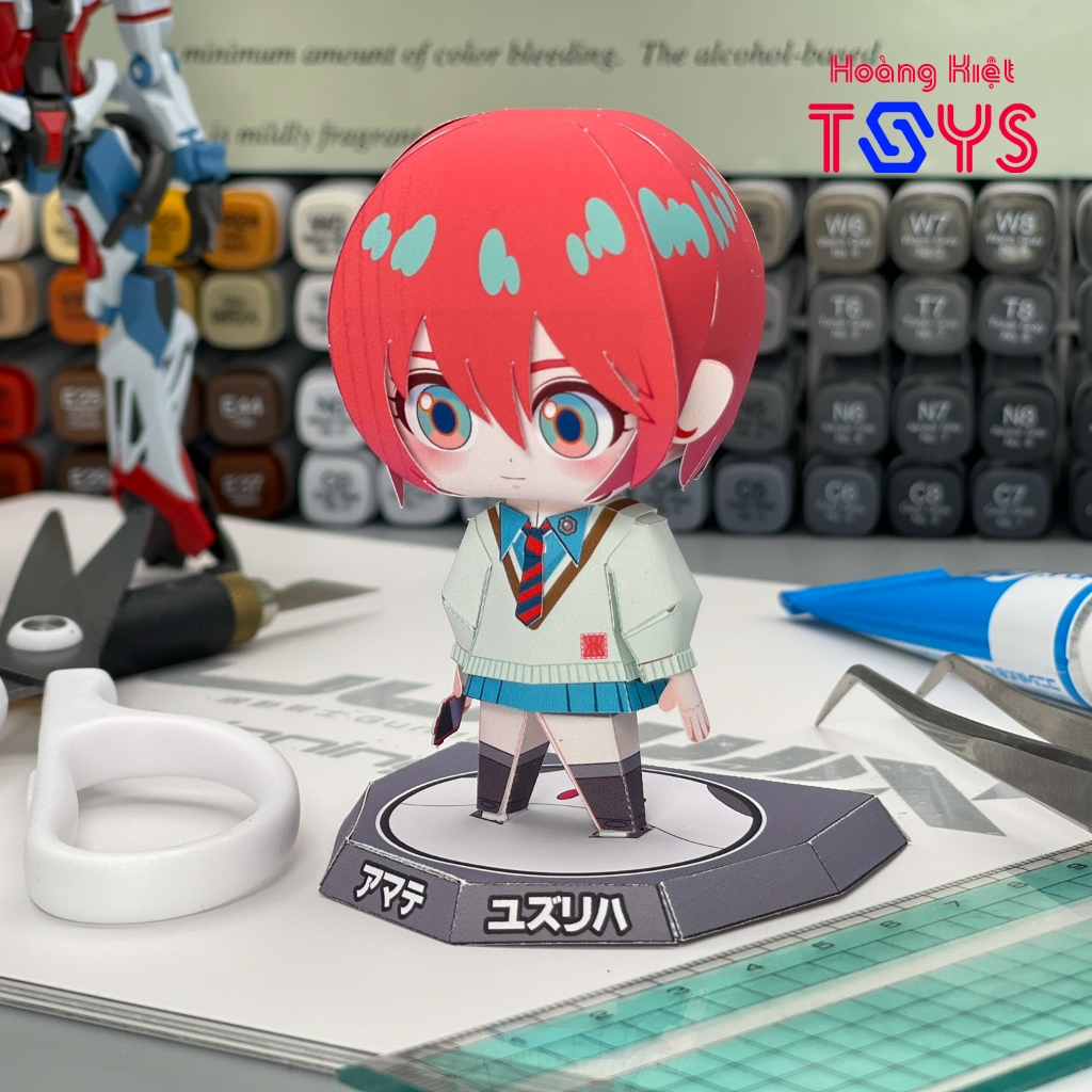 กระดาษอนิเมะรุ่น Chibi Amate Yuzuriha GQuuuuX Machu [Mobile Suit Gundam/Gundam]