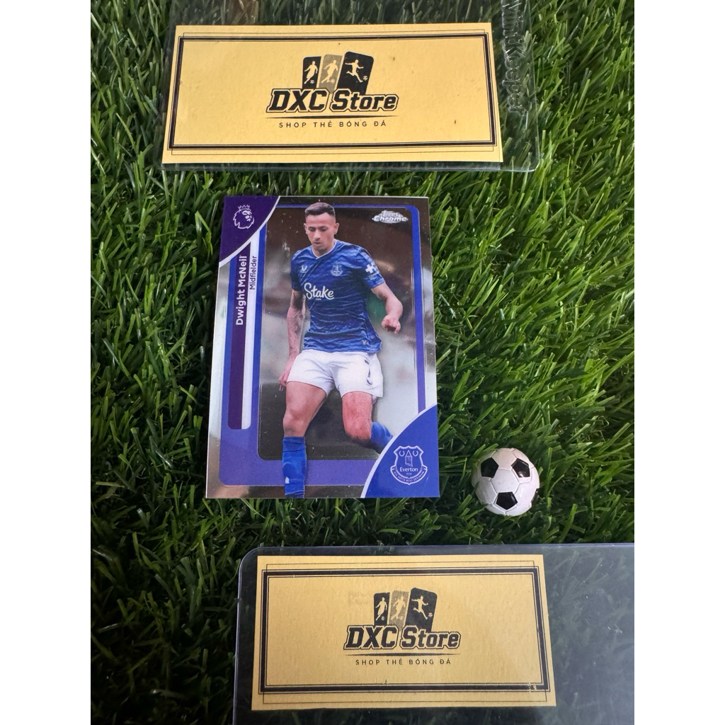 [ ของแท้ ] - TOPPS CHROME PREMIER LEAGUE 2026 - DWIGHT McNEIL (EVERTON)
