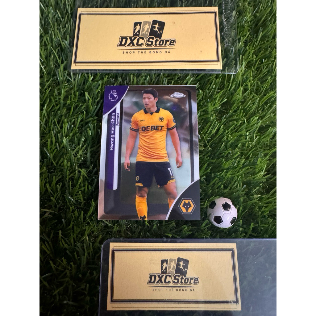 [ ของแท้ ] - TOPPS CHROME PREMIER LEAGUE 2026 - HWANG HEE CHAN (WOLVERHAMPTON)