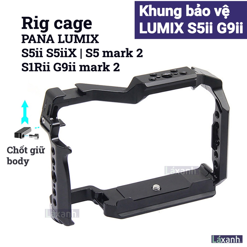 Pana Lumix S5iiX S5ii S5mark2 S52 G9ii S1Rii S1R G9 S5 mark ii แท่นยึดกล้อง