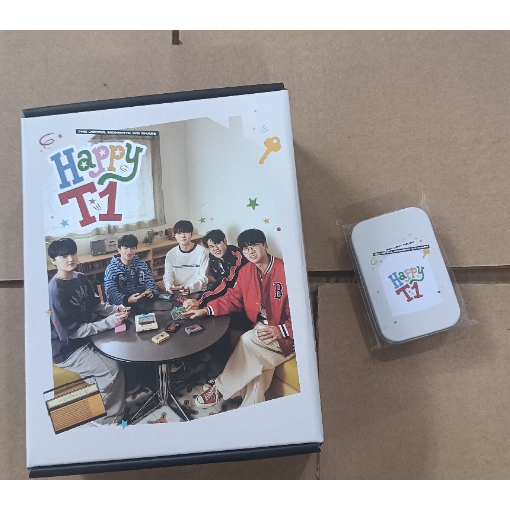 แยก boxset t1 happy Official merch ของแท้อย่างเป็นทางการ t1 lck esport lol