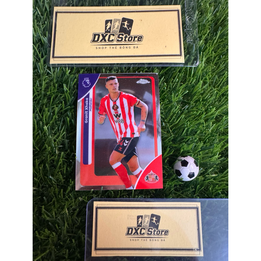 [ ของแท้ ] - TOPPS CHROME PREMIER LEAGUE 2026 - GRANIT XHAKA (SUNDERLAND)
