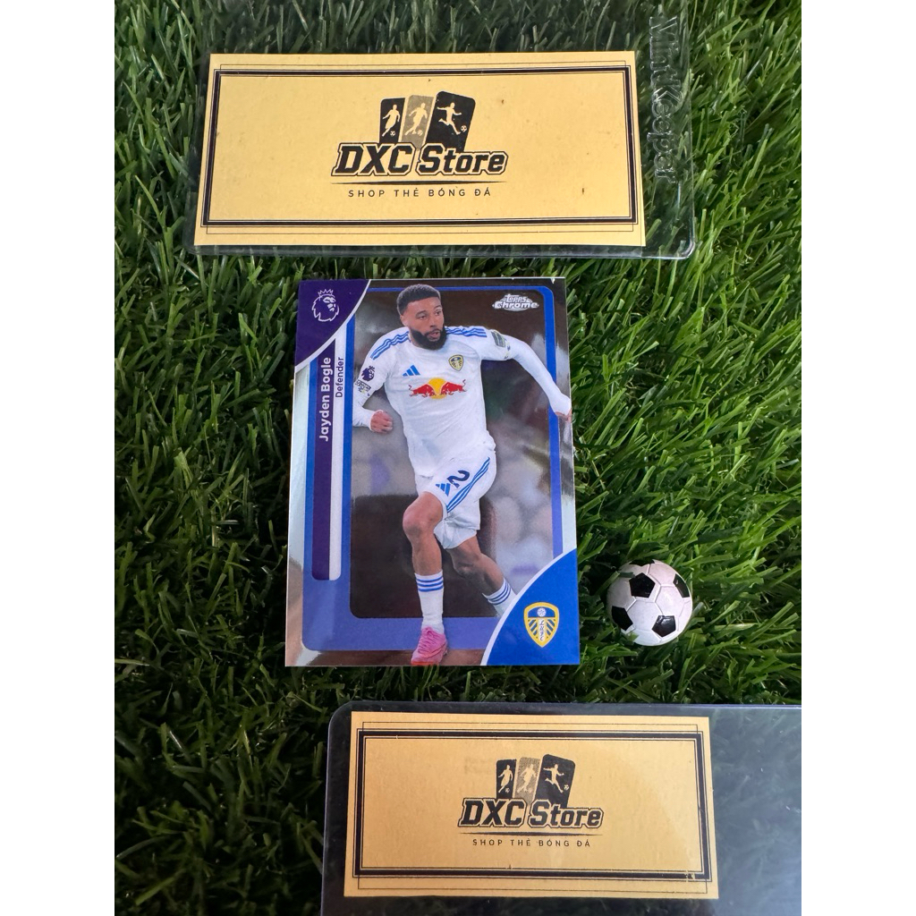 [ ของแท้ ] - TOPPS CHROME PREMIER LEAGUE 2026 - JAYDEN BOGLE (LEEDS UNITED)