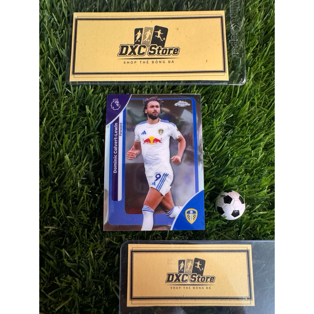 [ ของแท้ ] - TOPPS CHROME PREMIER LEAGUE 2026 - DOMINIC CALVERT LEWIN (LEEDS UNITED)