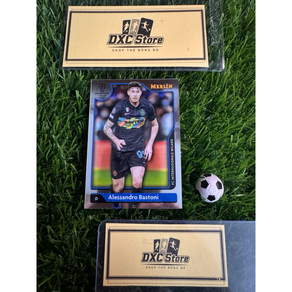 [ ของแท้ ] - TOPPS MERLIN 2025 - ALESSANDRO BASTONI (INTER MILAN)
