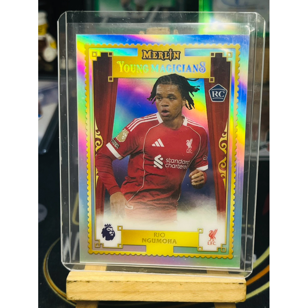 Rio Ngumoha Liverpool RC Young Magicians Topps Merlin EPL 2025/26 การ์ดฟุตบอล