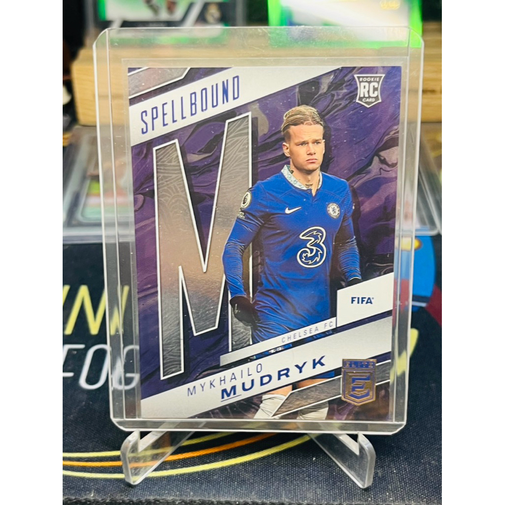 Mykhailo Mudryk Chelsea Spellbound Panini Elite EPL 2022/23 การ์ดฟุตบอล
