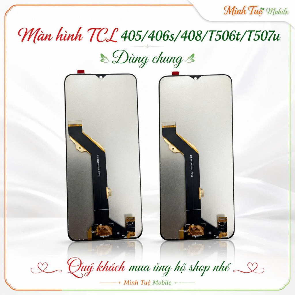 TCL 405 / 406S / 408 / T506T / T507U หน้าจอ – ที่ใช้ร่วมกัน