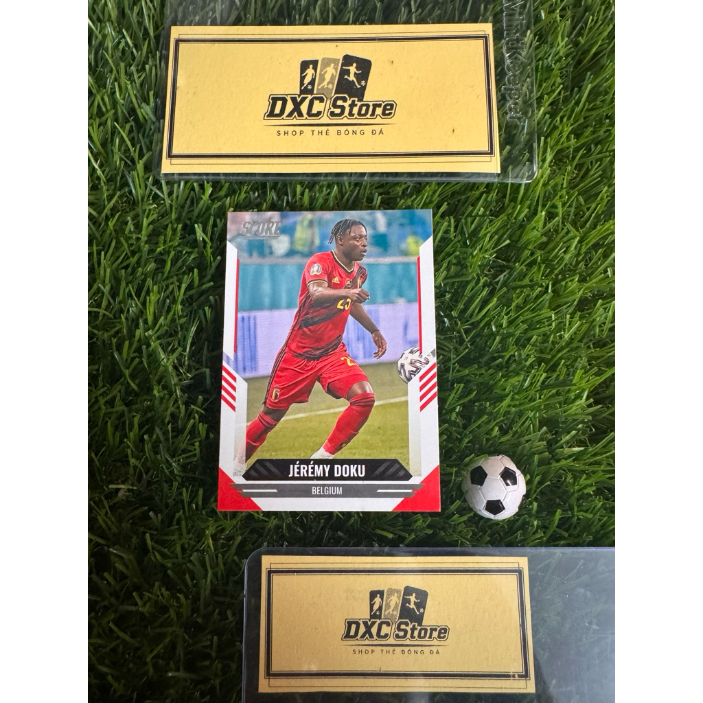 [ ของแท้ ] - PANINI SCORE 2022 - JEREMY DOKU (BELGIUM)