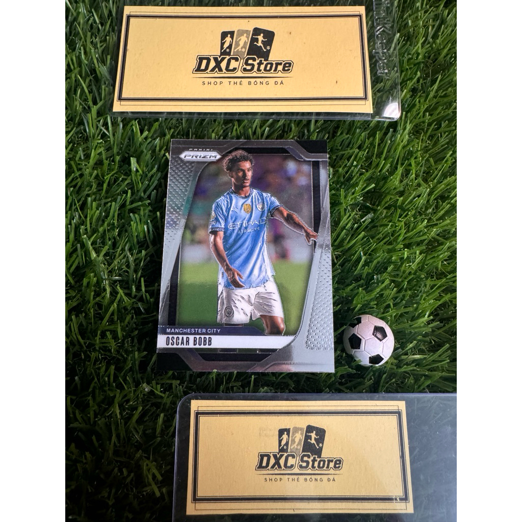 [ ของแท้ ] - PANINI PRIZM LEAGUE 2025 - OSCAR BOBB (MANCHESTER CITY)
