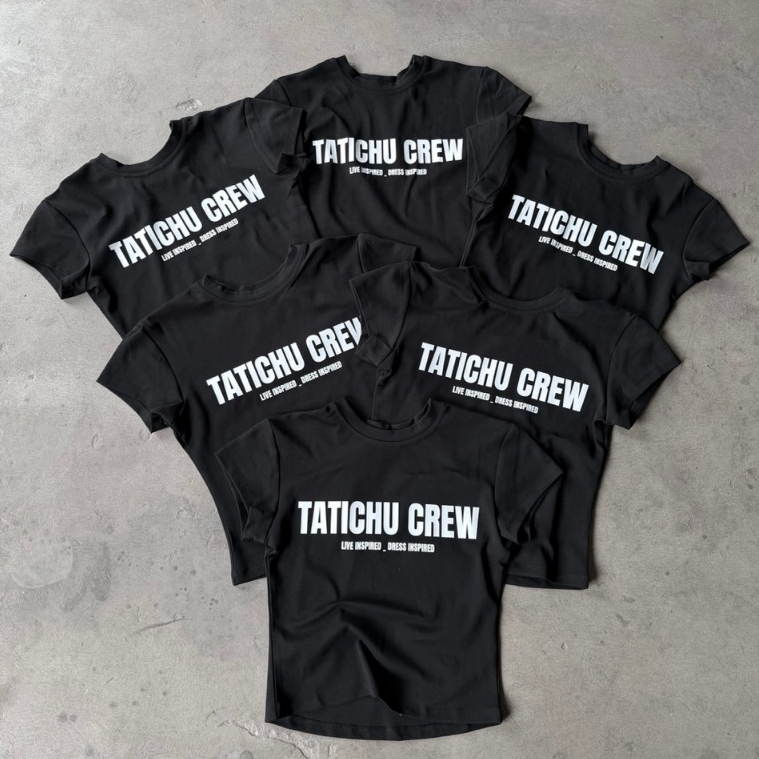 เสื้อยืดคอกลม TATICHU - เสื้อยืดลูกเรือ TATICHU