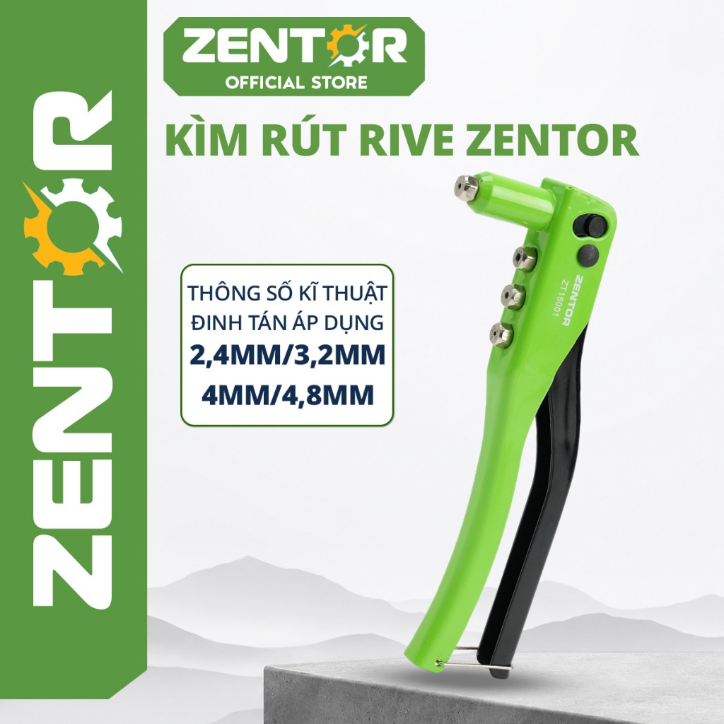 คีมกด Rive - คีมดูดหมุดย้ํา ZENTOR ของแท้คุณภาพสูงและคีมดูด Rive