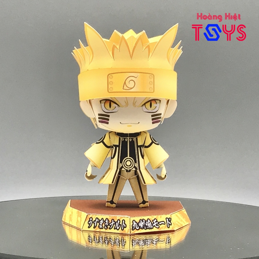 กระดาษอนิเมะรุ่น Chibi Uzumaki Naruto Kurama Link mode [Naruto Shippuden/]