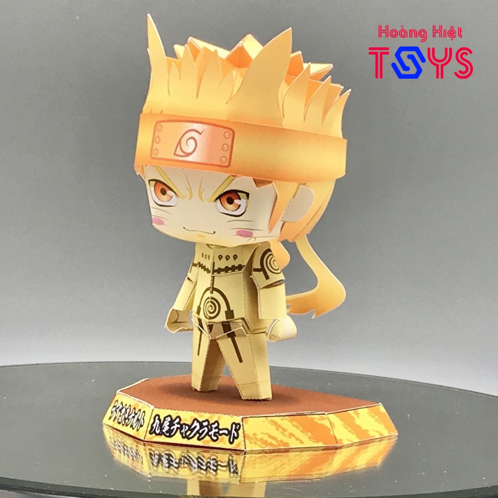 กระดาษอนิเมะรุ่น Chibi Uzumaki Naruto Nine-Tails Chakra Mode [Naruto Shippuden/]