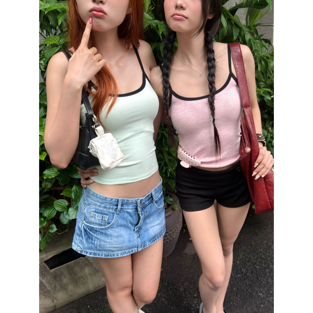 Moodie - CORA TOP | เสื้อเชิ้ตสองชิ้นทรงเข้ารูปขั้นพื้นฐาน