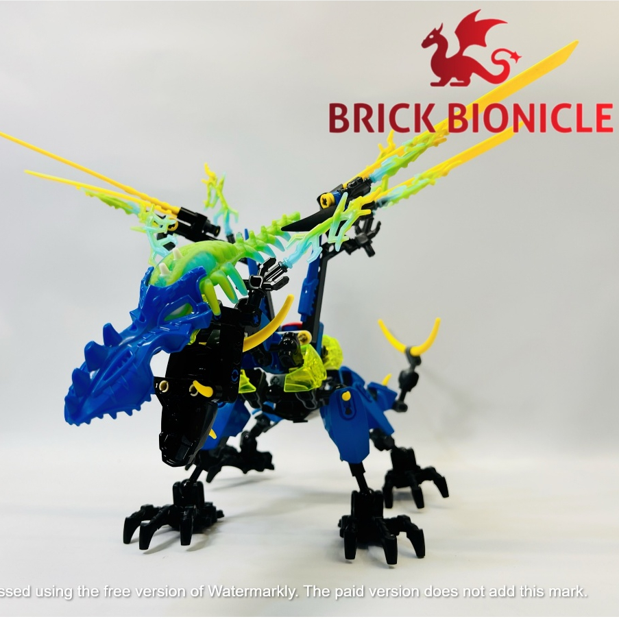 HERO FACTORY ATH - HERO FACTORY ASSEMBLY TOY - 44009 DRAGON BOLT ไม่มีกล่อง