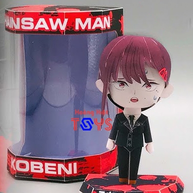 กระดาษอนิเมะรุ่น Chibi Higashiyama Kobeni [Chainsaw Man/Saw Demon Hunter]