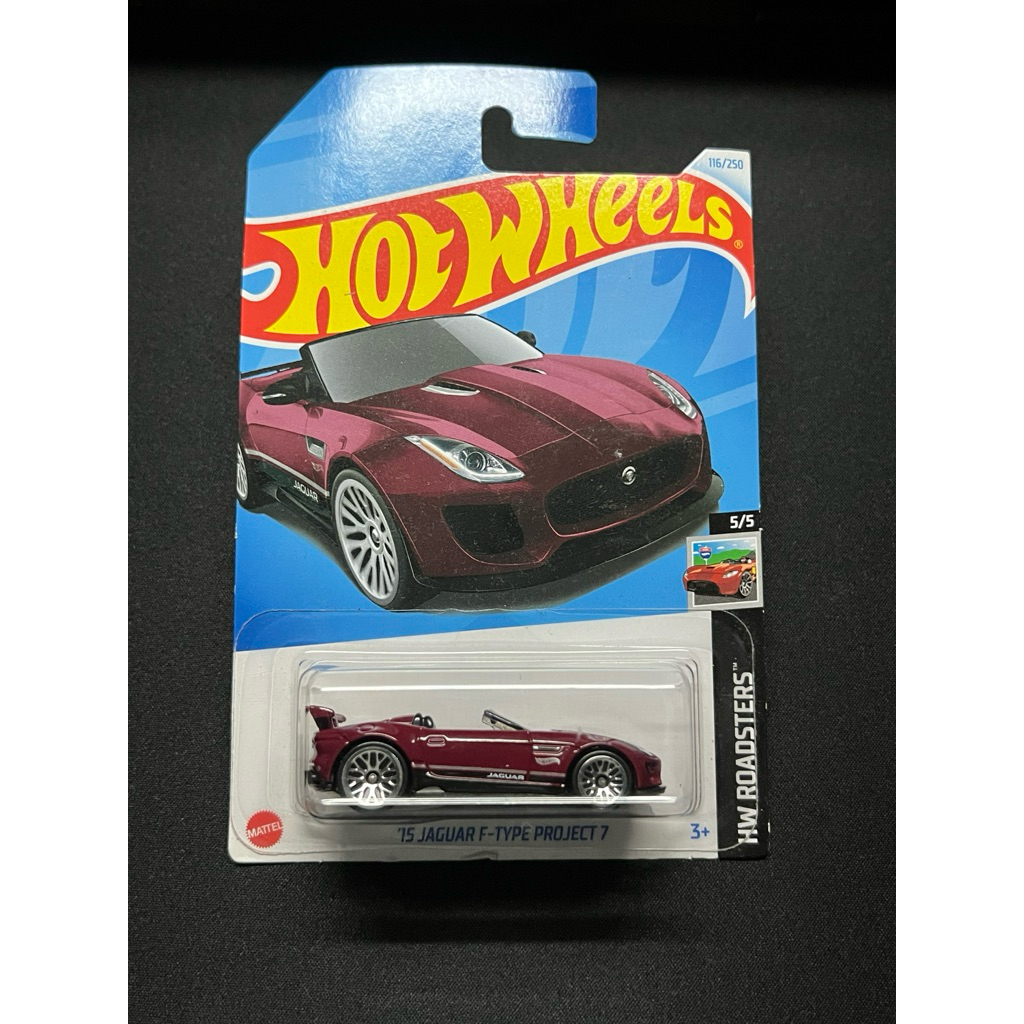 Hot Wheels 15 JAGUAR F-TYPE PROJECT 7 รถโมเดล