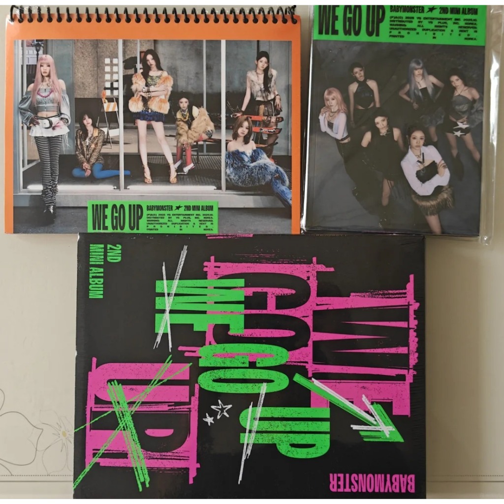 อัลบั้ม BABYMONSTER - We Go Up (Photobook Ver.)