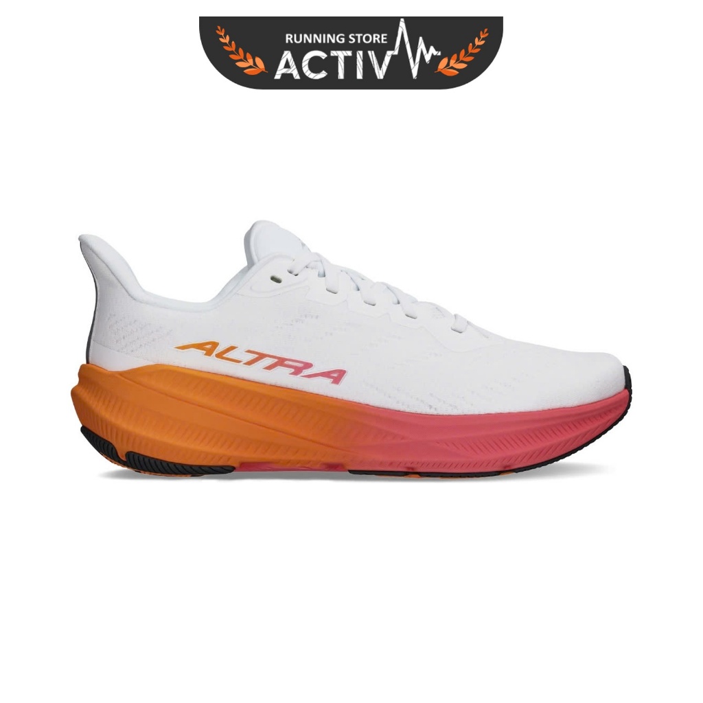 รองเท้าวิ่งผู้หญิง Altra Experience Flow 2 - สีขาว/ส้ม