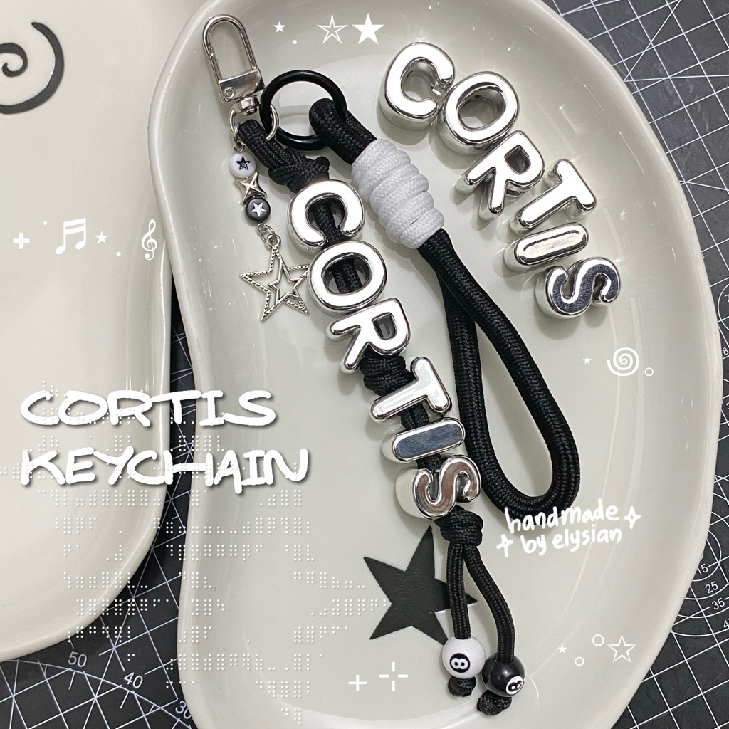 พวงกุญแจ CORTIS ☆ ทํามือโดยเอลี่เซียน ★