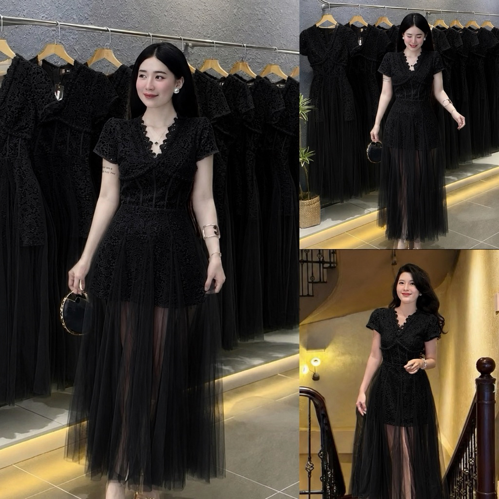 [NT BIGSIZE] ชุดปาร์ตี้ตาข่าย BIGSIZE JEWEL