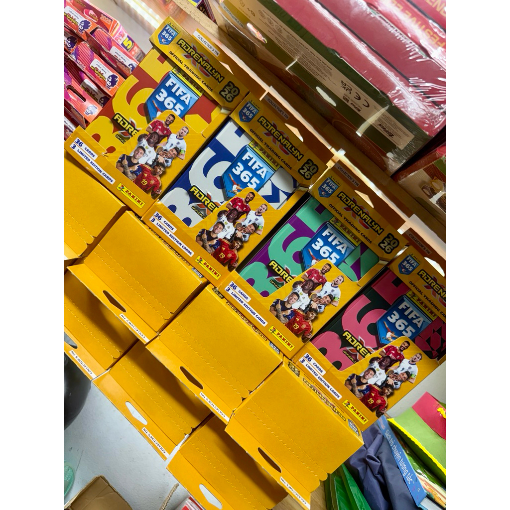 [ สะสมดีบุก 365 2026 รวมรวม 39 ใบ ] 1x Panini AdrenaLyn XL 365 2026 กล่องการ์ดขนาดใหญ่ ( 39 ใบ )
