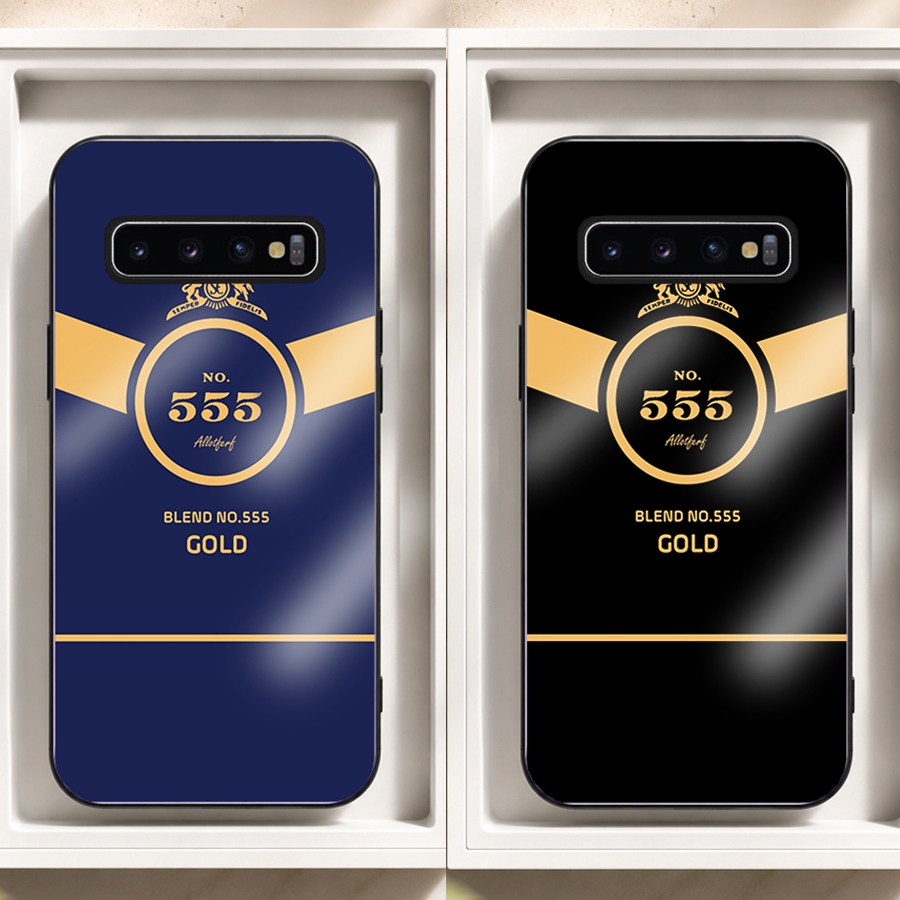 เคสสําหรับ SAMSUNG S10, S10E, S10 PLUS, S10 5G 555 คุณภาพสูง TEMPERED GLASS BACK