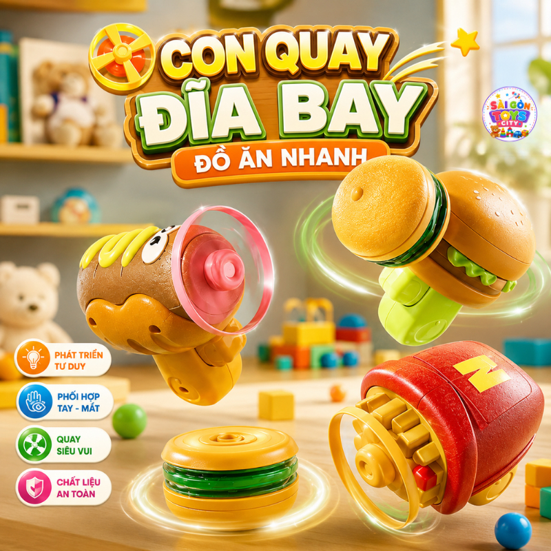 สนุก Beyblade Fast Food Spinner ของเล่น - Fighting Spinner, Spinning Launcher Spinner