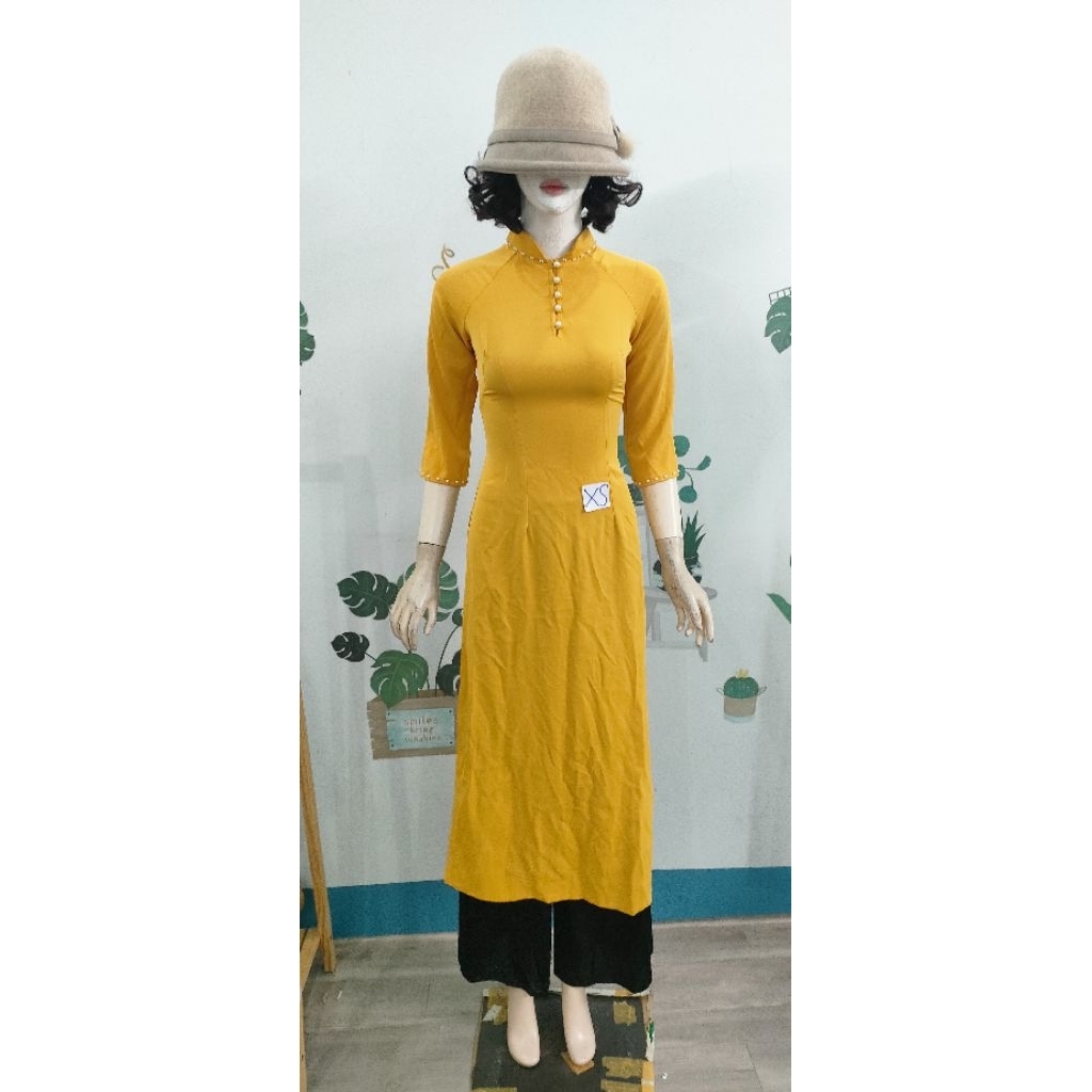 2hand Ao Dai Size XS (รหัส> 381)