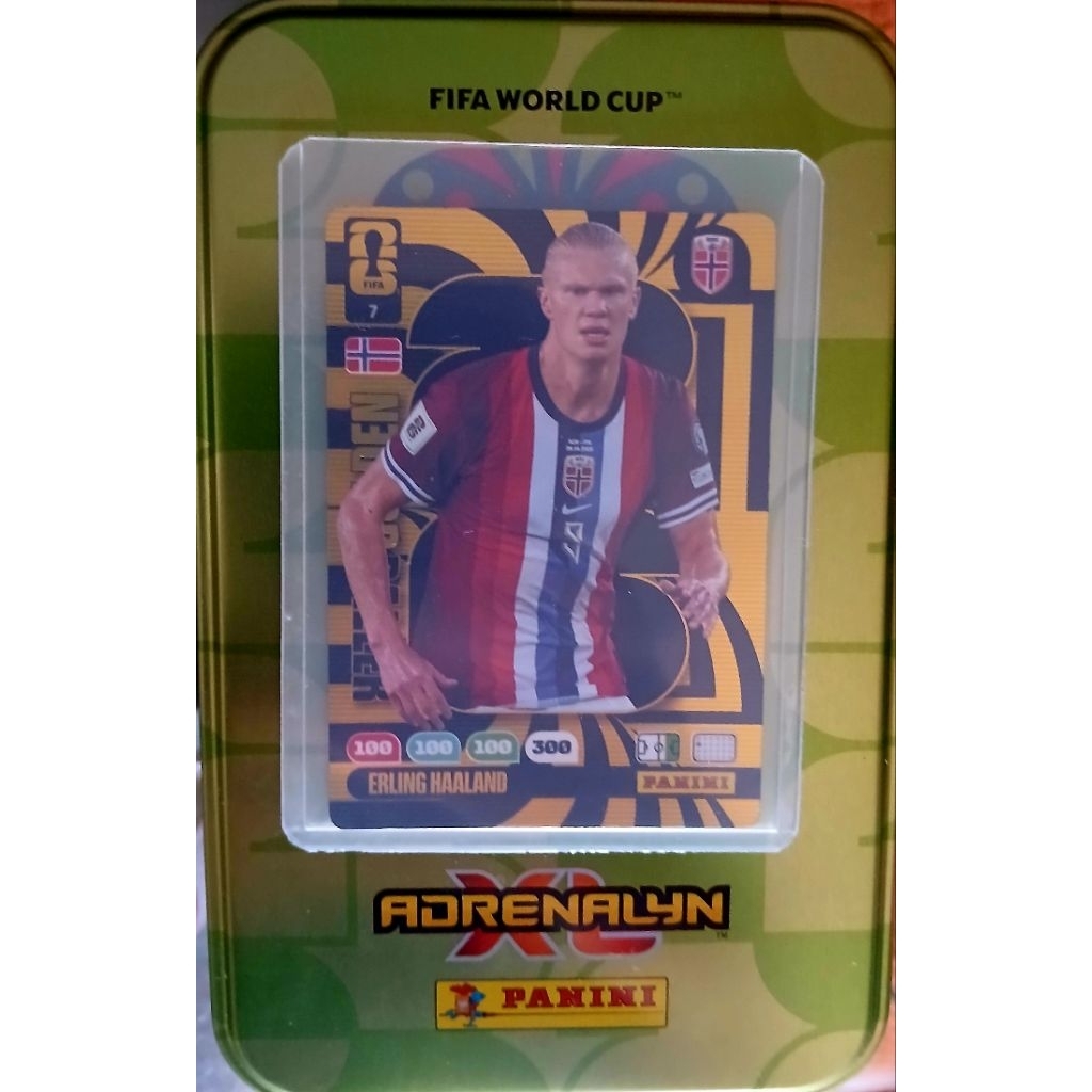 Panini World Cup 2026 Erling Haaland Golden Ballerina Player Card