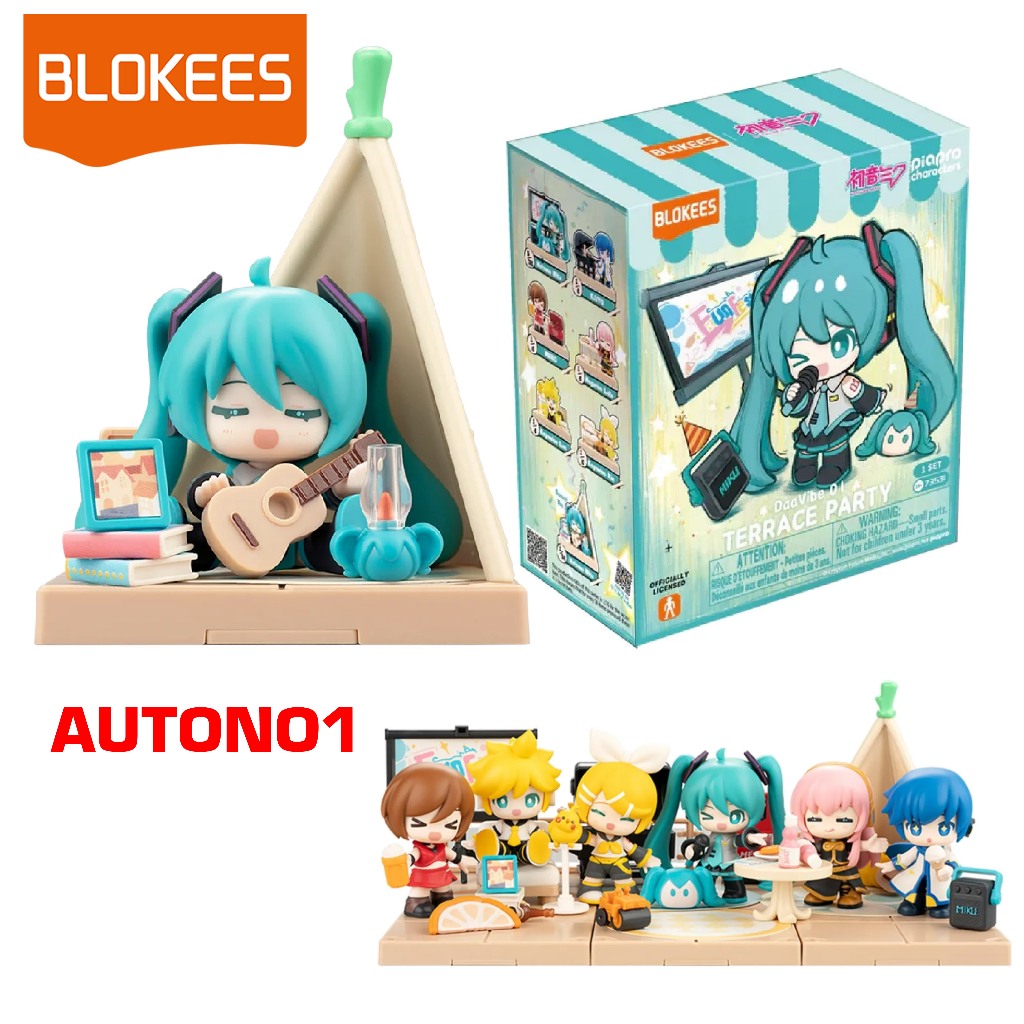 กล่องตาบอด Blokees Hatsune Miku VB01-Terrace Party Blind Box 73531