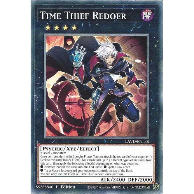 [KW2 Yugioh] [EN-UK] การ์ด LAVD-ENL38, CRBR-EN014 Time Thief Redoer