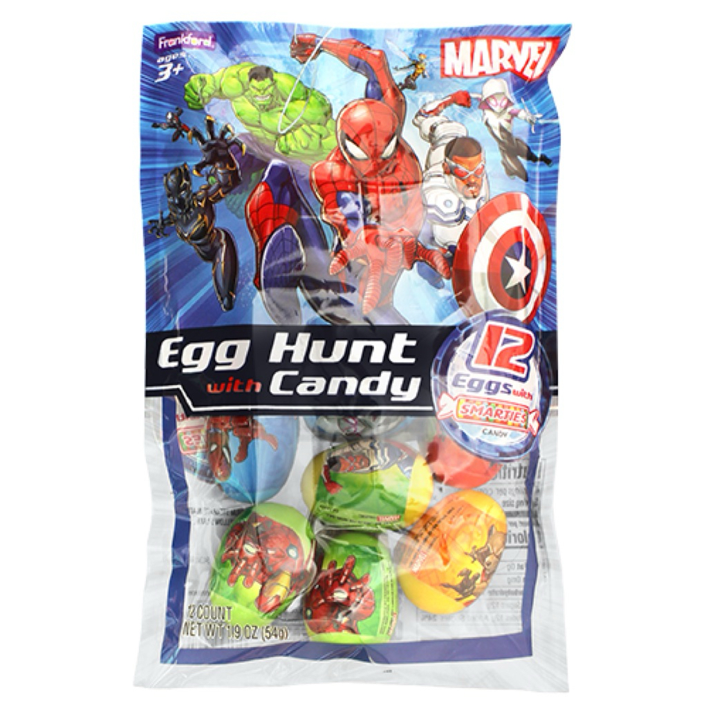 Frankford Marvel Universe Smarties Candy Bag (12 ฟอง 1.9 ออนซ์)