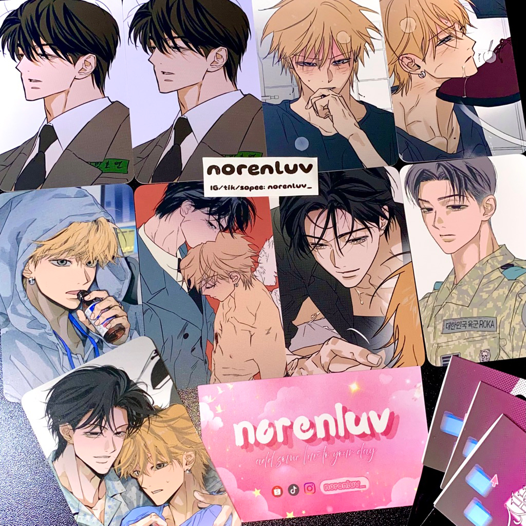 [AVAILABLE] CARD PACK BL MANHWA FULL BOOK -
