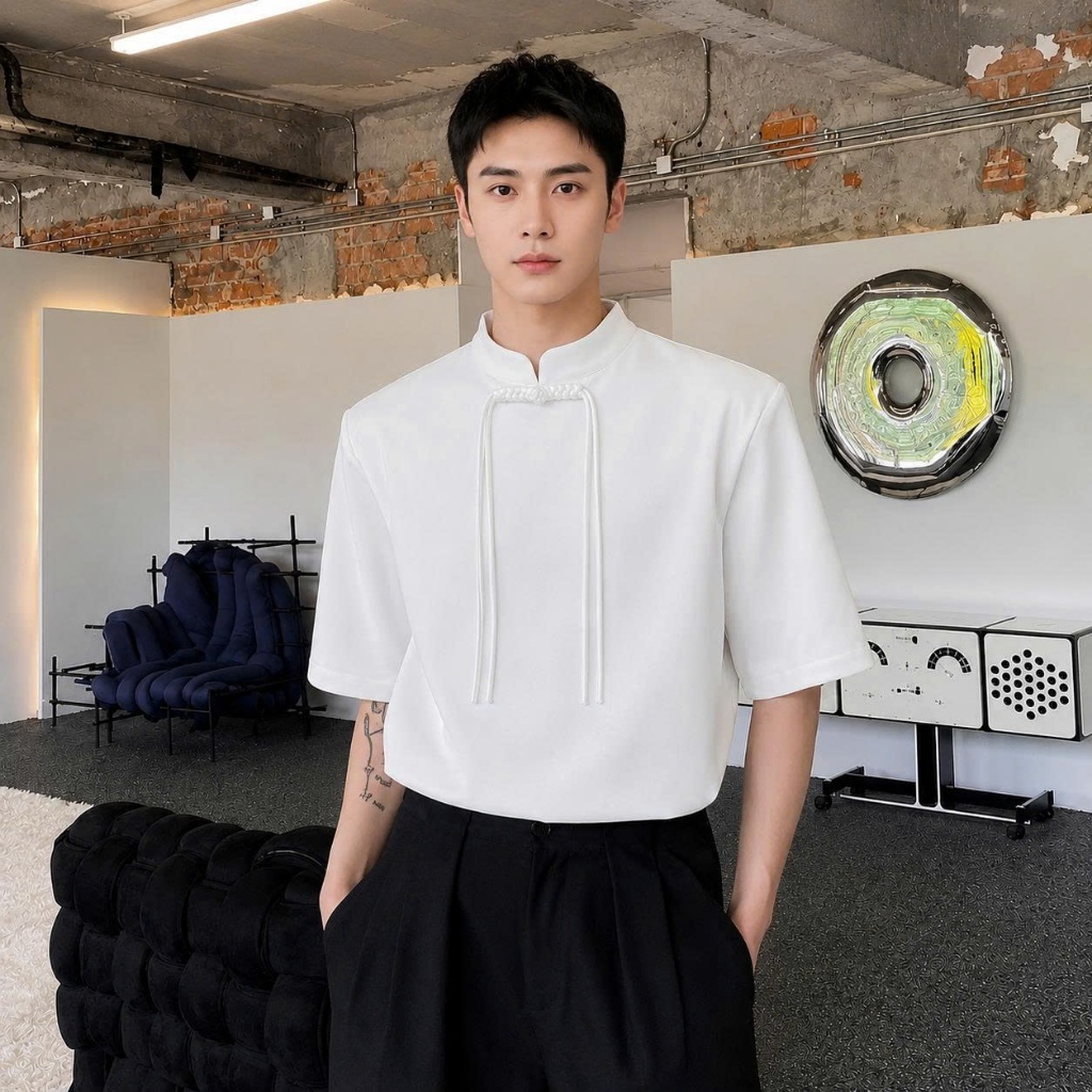 เสื้อคอจีนหรูหราคลาสสิก ERA shanghai