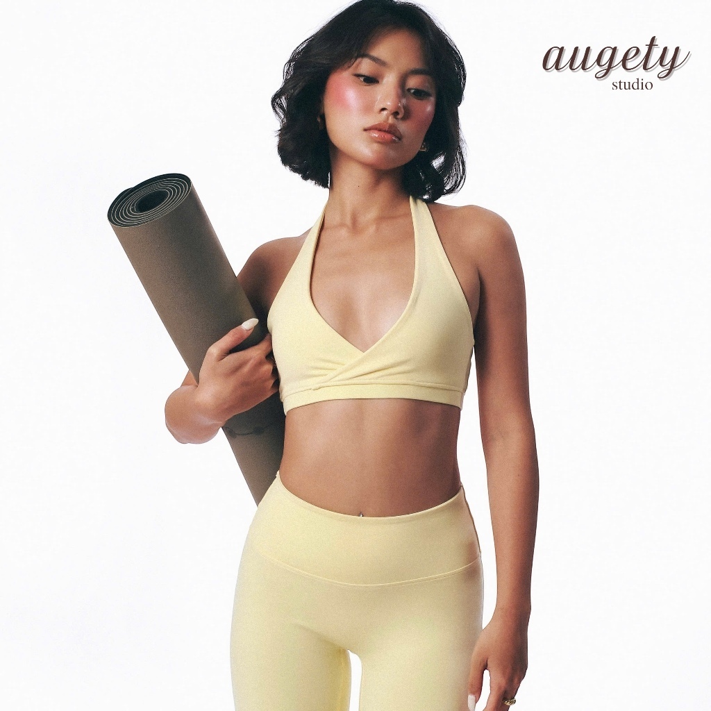 [GLOBAL] Augety Studio Womens Strapless Collar Bra, MOLLY Halter-Neck Bra