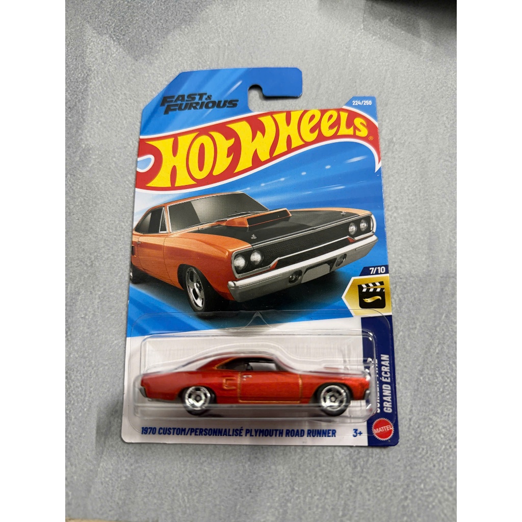 LeHuong Diecast - Hot Wheels Fast & Furious 1970 Custom Plymouth Road Runner