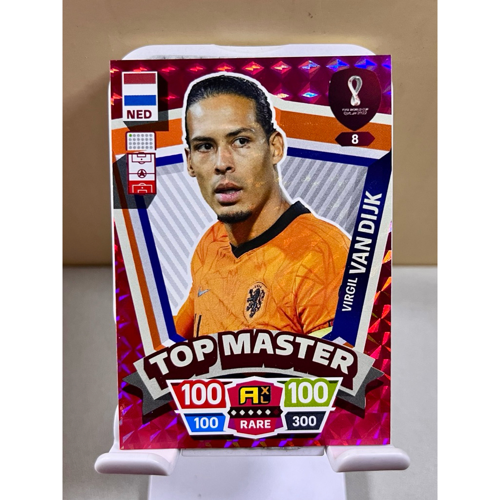 [MARKET] DIJK VALVE CARD - TOP MASTER - PANINI ANDRENALYN XL WC 2022 QATAR - ของแท้