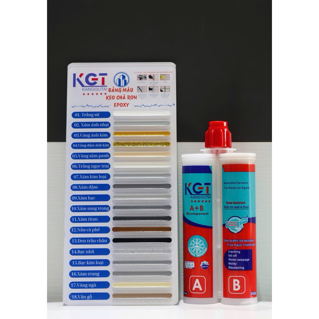 แผนภูมิสีกาว KGT****