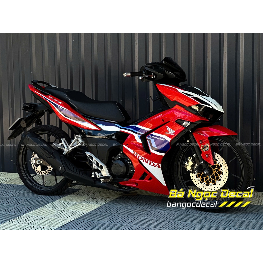 HRC สติ๊กเกอร์ REMOVABLE สําหรับ WINNER V3 RED HRC 2023