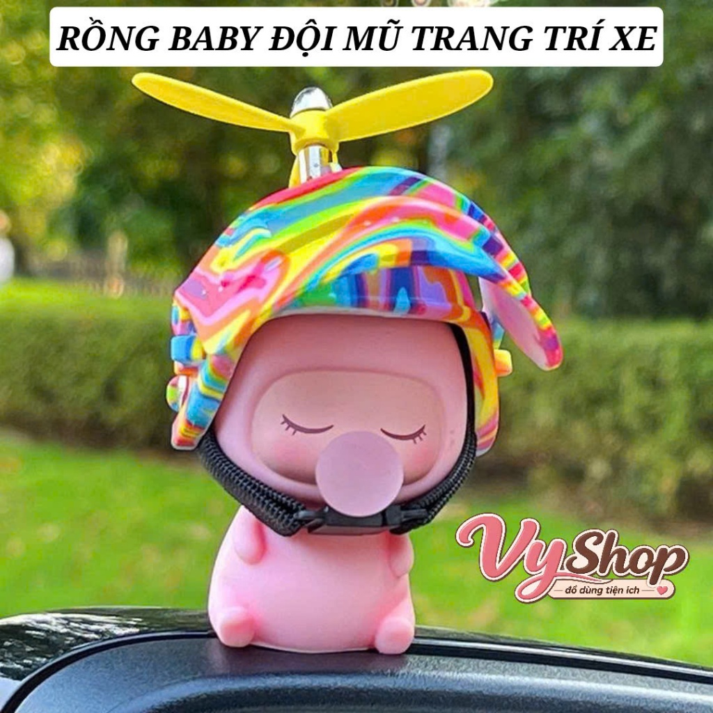 BaBy Dragon PUBG Hat Bubble, มอเตอร์ไซค์, รถยนต์, จักรยาน, อุปกรณ์เสริมหมวกกันน็อค