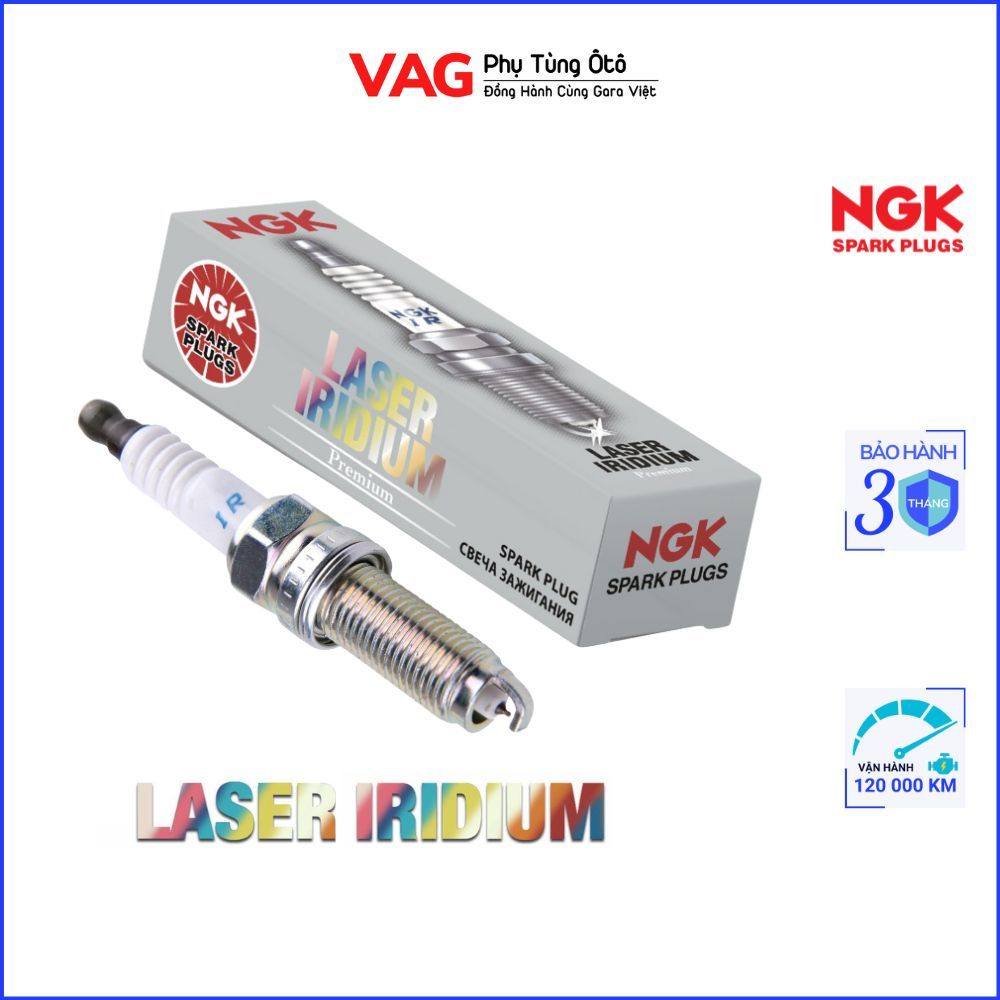 หัวเทียนยี่ห้อ NGK Laser Iridium รหัส ILZKR7B-11S สําหรับ Honda Civic, CR-V, Accord