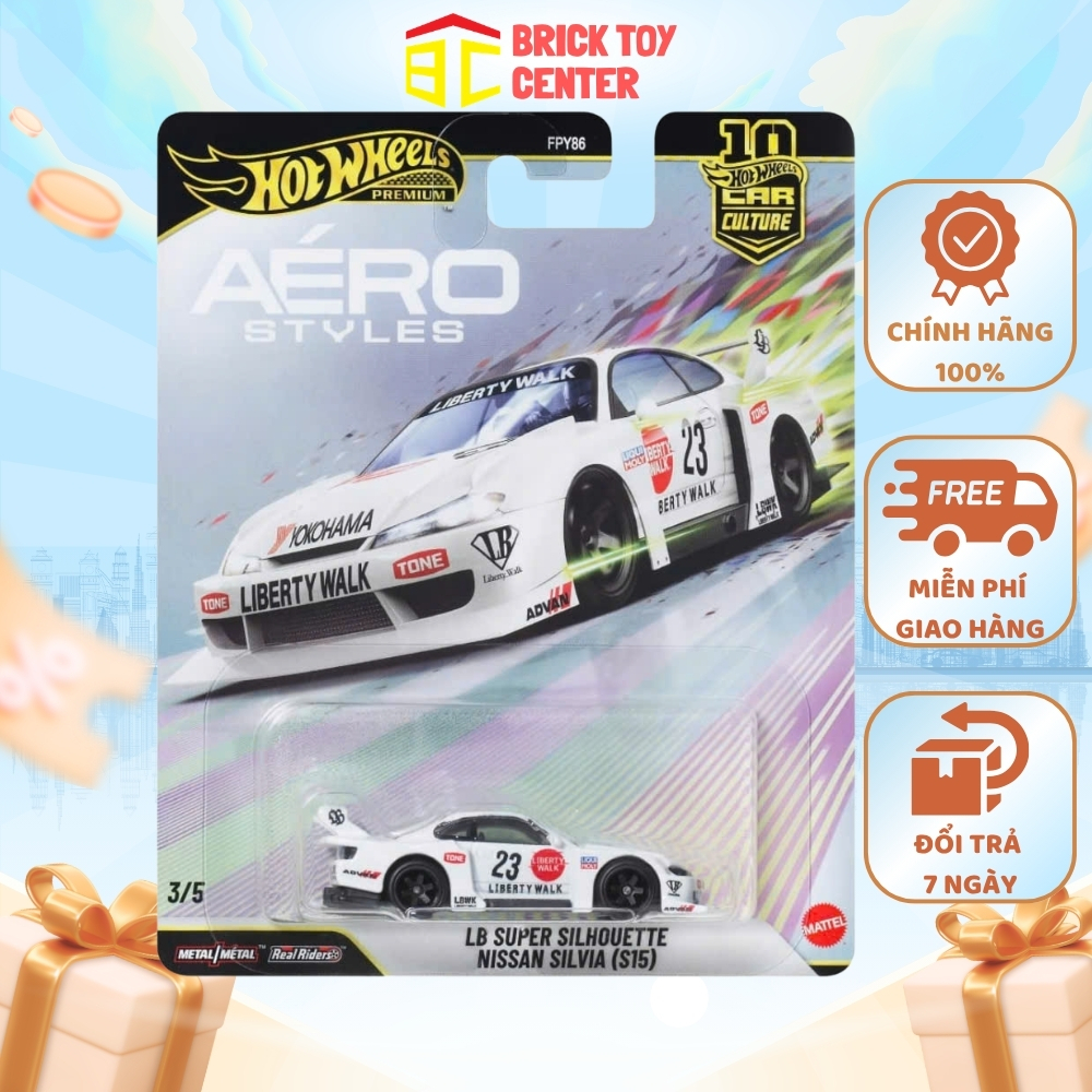 Hot Wheels Premium LB Super Silhouette Nissan Silvia (S15)